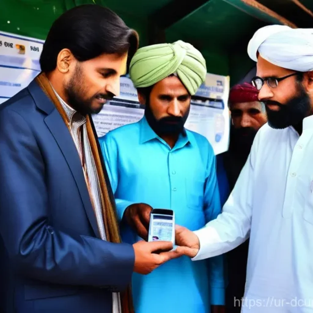 디지털화폐의 규제 변화 예측 - **Prompt 1: Financial Inclusion through Pakistan's Digital Wallet**
    "A vibrant, optimistic scene...